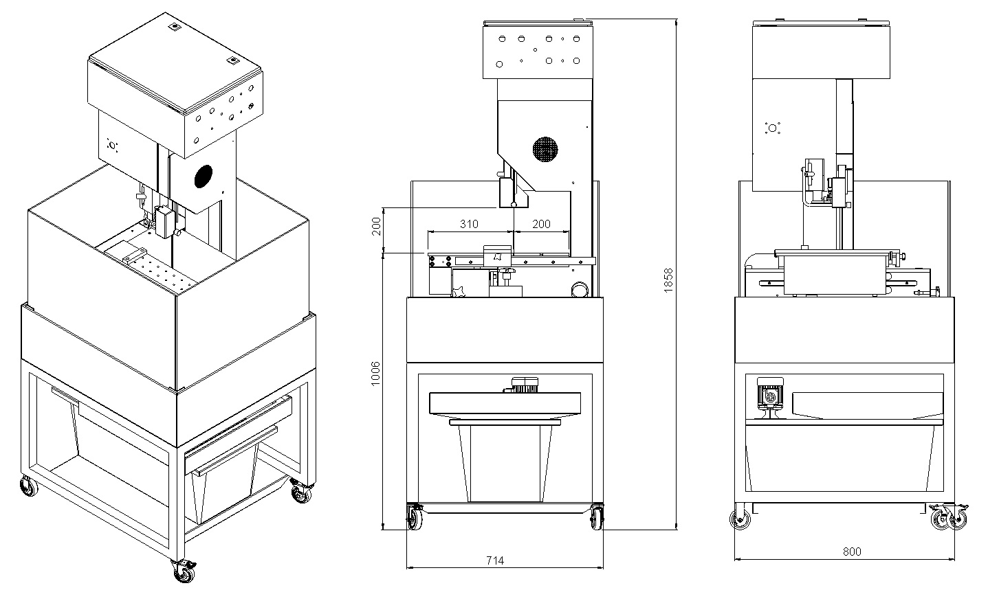 Diamantbandsäge BS200 S von DRAMET